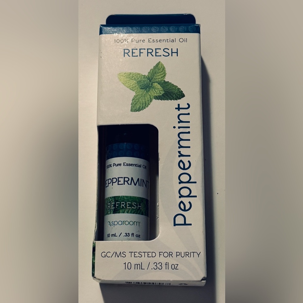 Sparoom Peppermint Refresh, 100% Pure Essential Oil, .33 oz.